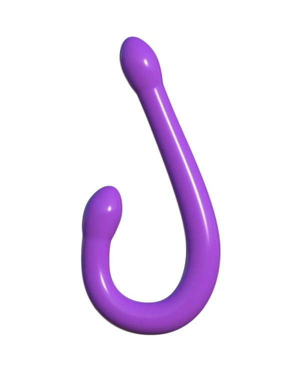 CLASSIX - GODE DOUBLE FLEXIBLE 43,7 CM VIOLET