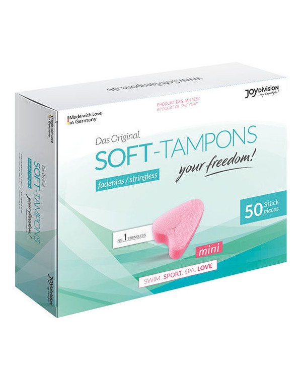 JOYDIVISION SOFT-TAMPONS - ORIGINAL SOFT-TAMPONS MINI X 50 UNITÉS