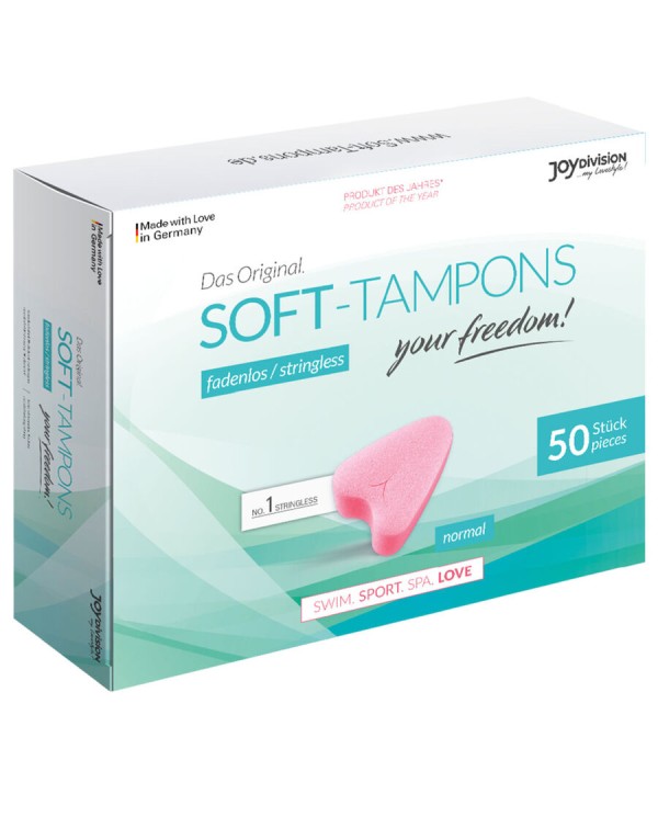 JOYDIVISION SOFT-TAMPONS - ORIGINAL SOFT-TAMPONS 50 UDS