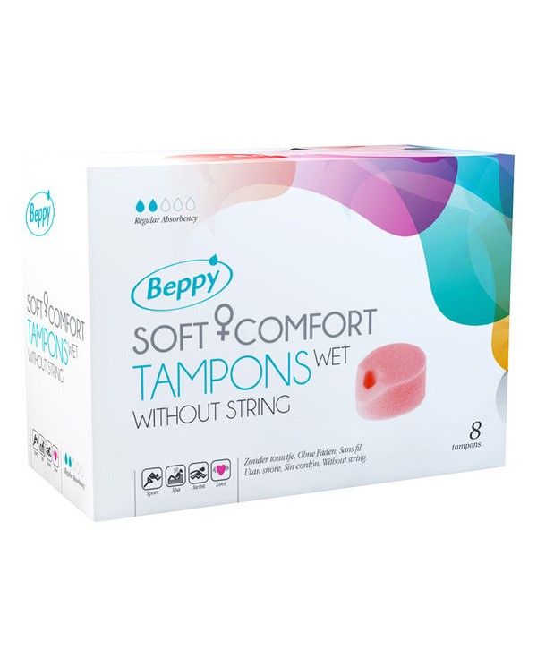 BEPPY - TAMPONS SOFT CONFORT HUMIDE 8 UNITÉS