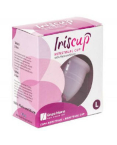 IRISCUP - GRANDE TASSE DU MOIS ROSE + SAC STÉRILISATEUR OFFERT