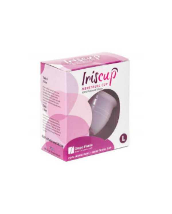 IRISCUP - GRANDE TASSE DU MOIS ROSE + SAC STÉRILISATEUR OFFERT