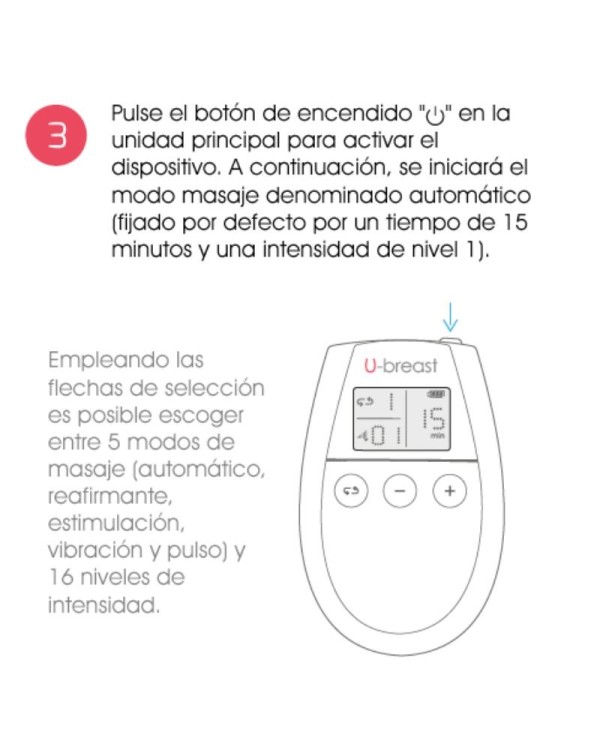 500 COSMETICS - U MAMMAIRE AUGMENTATION MAMMAIRE ÉLECTROSTIMULATION