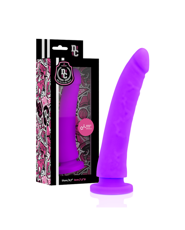 DELTA CLUB - TOYS HARNAIS + DONG SILICONE VIOLET 17 CM -O- 3 CM