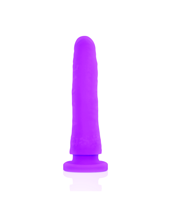 DELTA CLUB - TOYS HARNAIS + DONG SILICONE VIOLET 17 CM -O- 3 CM