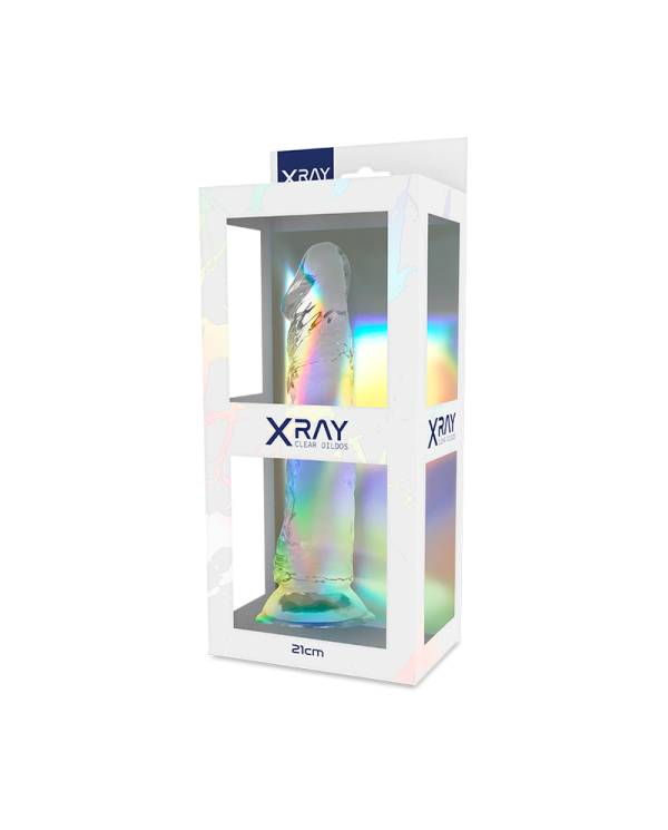 X RAY - HARNAIS + BITE TRANSPARENT 21 CM -O- 4 CM