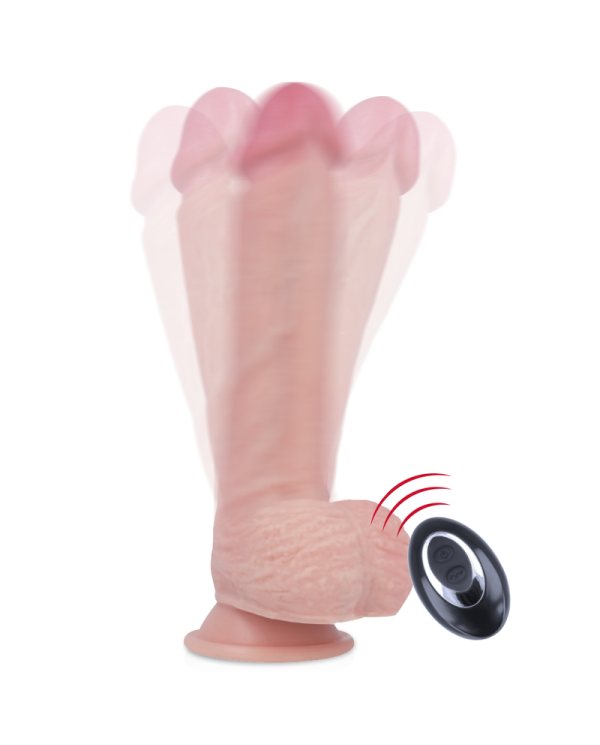 ROCKARMY - HARNAIS + VIBRATEUR SILICONE LIQUIDE PREMIUM TÉLÉCOMMANDE APACHE 20.5 CM -O- 4.62 CM