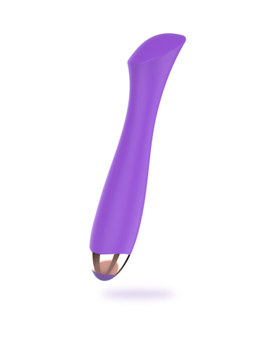 WOMANVIBE - VIBRATEUR RECHARGEABLE EN SILICONE MANDY POINT "K"