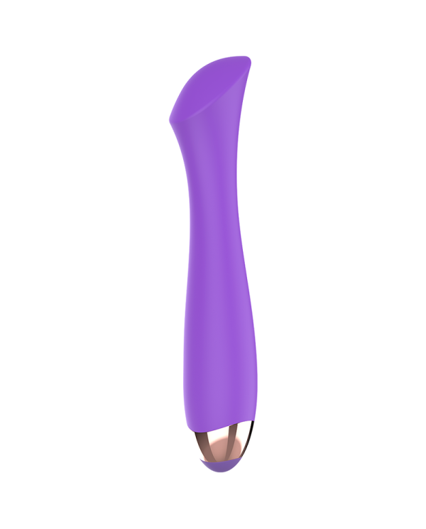 WOMANVIBE - VIBRATEUR RECHARGEABLE EN SILICONE MANDY POINT "K"