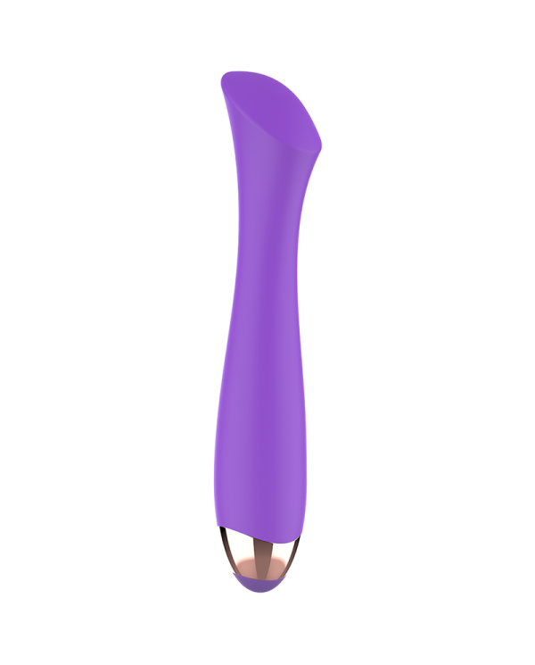 WOMANVIBE - VIBRATEUR RECHARGEABLE EN SILICONE MANDY POINT "K"