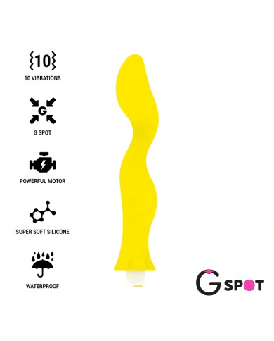 G-SPOT - GAVYN G-SPOT VIBRATEUR JAUNE