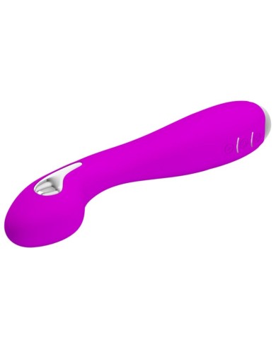 PRETTY LOVE - VIBRATEUR ÉLECTROCHOC RECHARGEABLE HECTOR-IMPERMÉABLE VIOLET