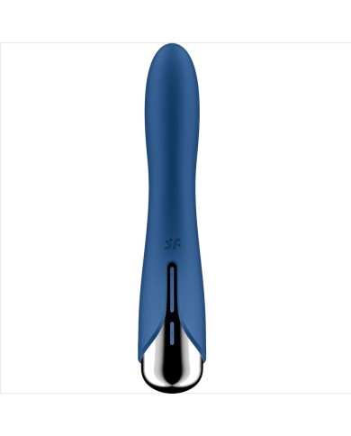 SATISFYER - VIBRATEUR ROTATEUR BLEU SPINNING VIBE 1 G-SPOT