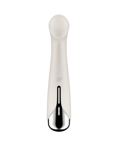 SATISFYER - SPINNING G-SPORT 1 VIBRATEUR ROTATOR BEIGE