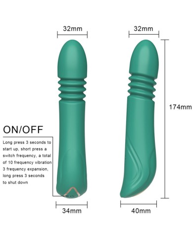 ARMONY - VIBRATEUR ET POUSSÉE VERT G-SPOT