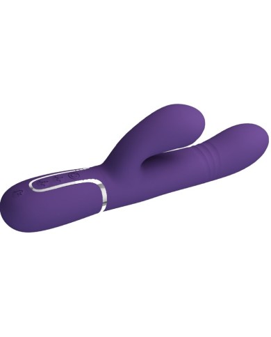 PRETTY LOVE - VIBRATEUR MULTIFONCTION G-SPOT VIOLET