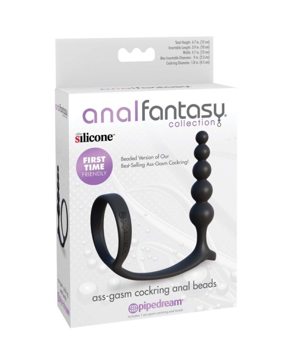 ANAL FANTASY ELITE COLLECTION - COCKRING BALLES ANAL ASS-GASM