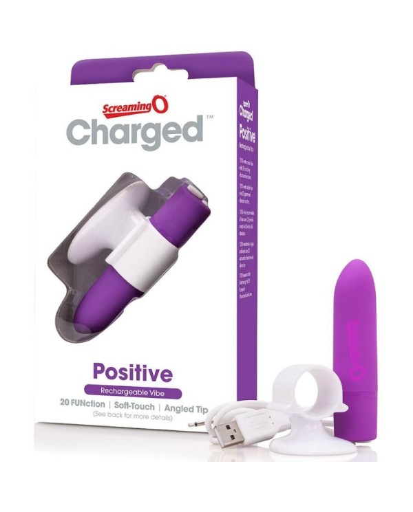 SCREAMING O - MASSEUR RECHARGEABLE POSITIVE VIOLET