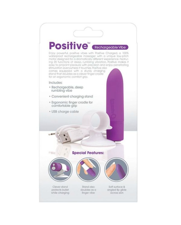 SCREAMING O - MASSEUR RECHARGEABLE POSITIVE VIOLET