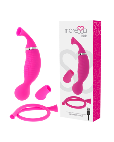 MORESSA - KIRK RECHARGEABLE EN SILICONE PREMIUM