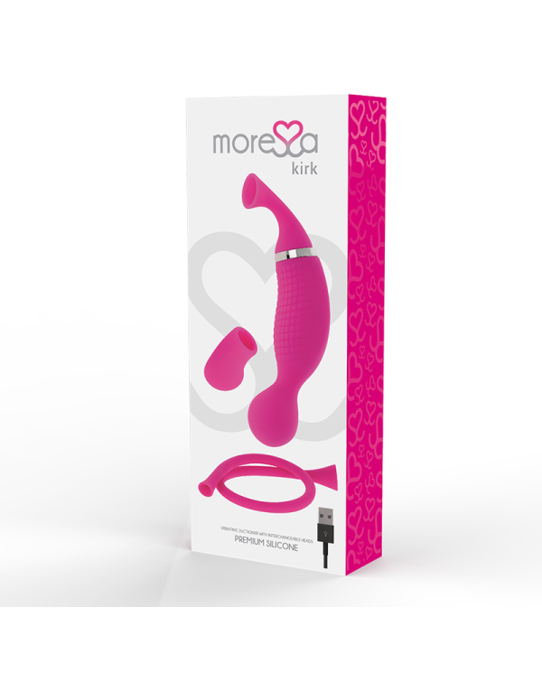 MORESSA - KIRK RECHARGEABLE EN SILICONE PREMIUM