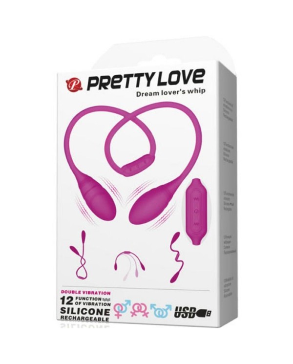 PRETTY LOVE - STIMULATEUR UNISEXE DREAM LOVERS WHIP