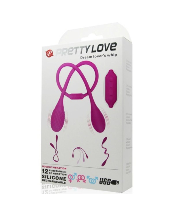 PRETTY LOVE - STIMULATEUR UNISEXE DREAM LOVERS WHIP 2