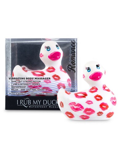 BIG TEASE TOYS - JE FRAPPE MON DUCKIE 2.0 | ROMANCE (BLANC ET ROSE)