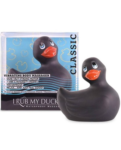 BIG TEASE TOYS - JE FRAPPE MON DUCKIE CLASSIC VIBRATING DUCK NOIR