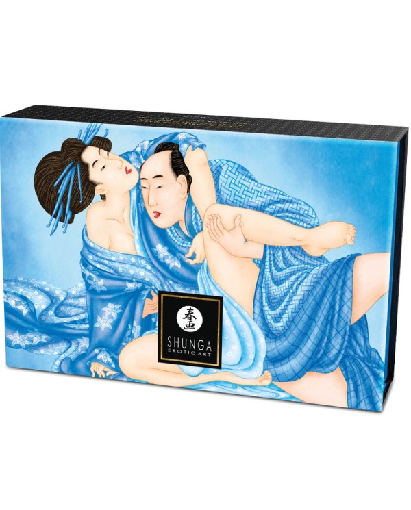 SHUNGA - KIT DE POUDRE DE MASSAGE COMESTIBLE À LA NOIX DE COCO