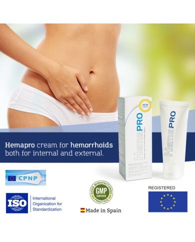 500 COSMETICS - CRÈME HEMAPRO POUR LE TRAITEMENT DES HÉMORRHOÏDES