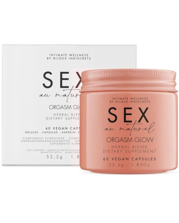 BIJOUX - COMPLÉMENT ALIMENTAIRE ORGASM GLOW 60 CAPSULES