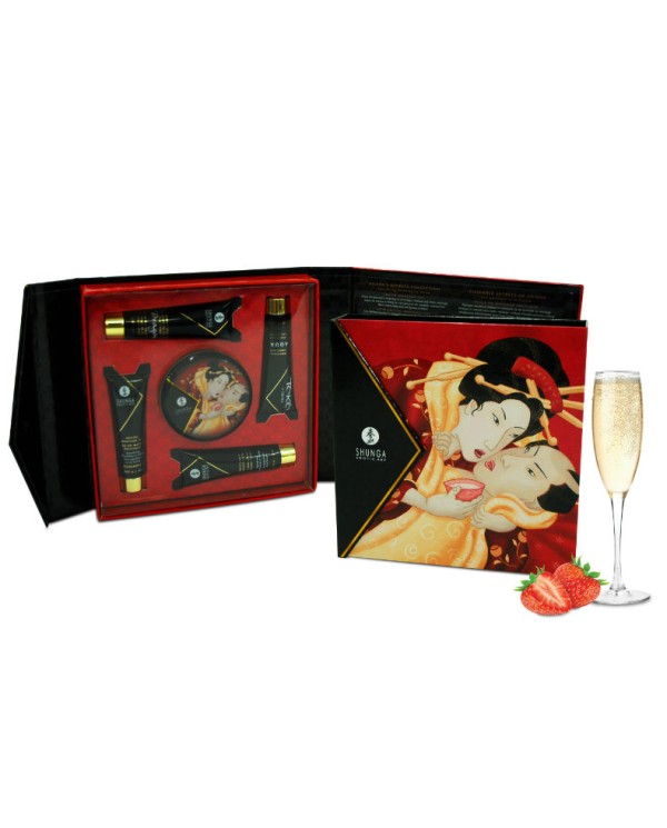 SHUNGA - KIT SECRET GEISHA FRAISES ET CAVA