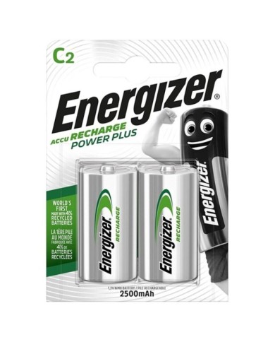 ENERGIZER - BATTERIE RECHARGEABLE POWER PLUS HR14 C 2500mAh 2 UNIT?