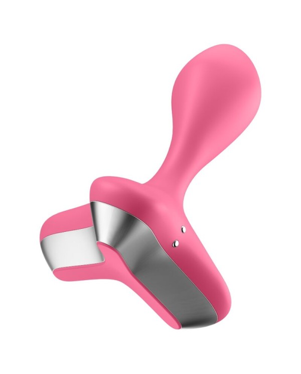 SATISFYER - VIBRATEUR PLUG GAME CHANGER ROSE