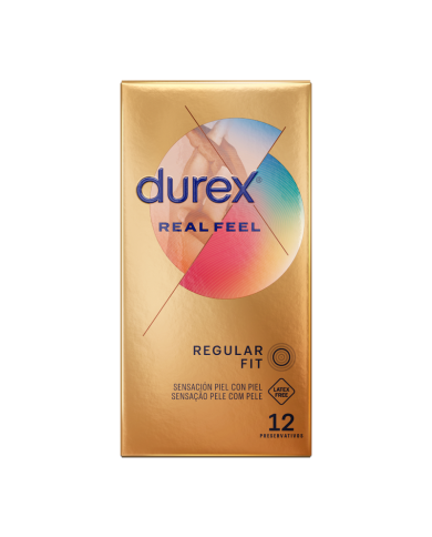 DUREX - REAL FEEL 12 UNITÉS