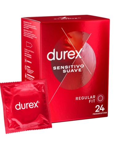 DUREX - DOUX ET SENSIBLE 24 UNITÉS