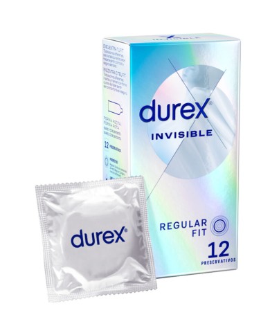 DUREX - INVISIBLE EXTRA MINCE 12 UNITÉS