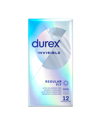 DUREX - INVISIBLE EXTRA MINCE 12 UNITÉS