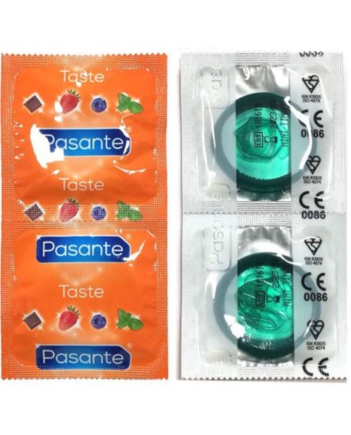 PASANTE - PRÉSERVATIFS SAVEUR MENTHE SAC 144 UNITÉS