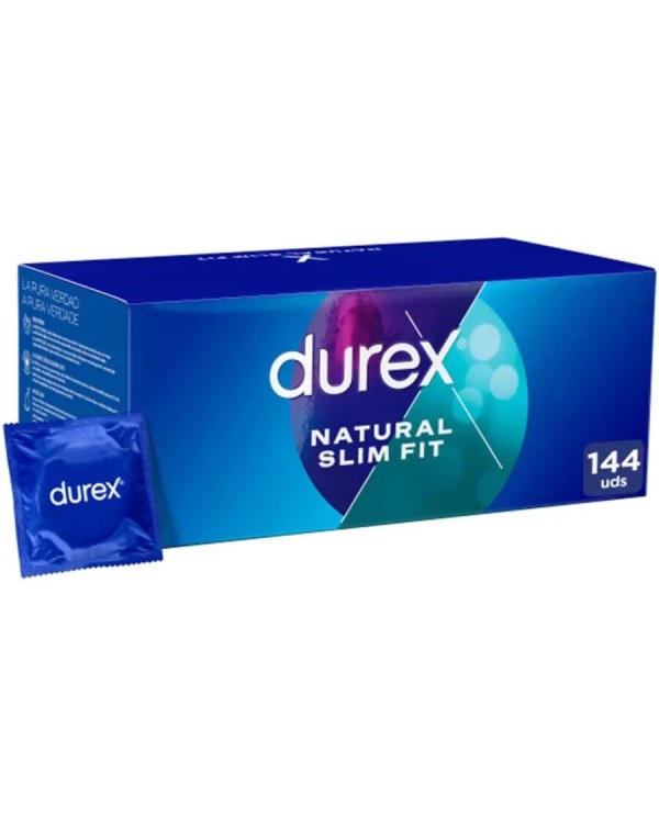 DUREX - BASE NATUREL SLIM FIT 144 UNITÉS