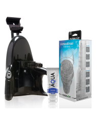 FLESHLIGHT - GO MASTURBADOR TORQUE ICE + LANCEMENT UNIVERSEL + LUBRIFIANT DE QUALITÉ AQUA 50 ML