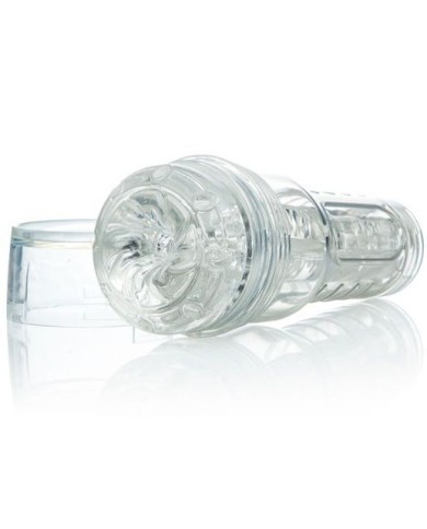 FLESHLIGHT - GO MASTURBADOR TORQUE ICE + LANCEMENT UNIVERSEL + LUBRIFIANT DE QUALITÉ AQUA 50 ML