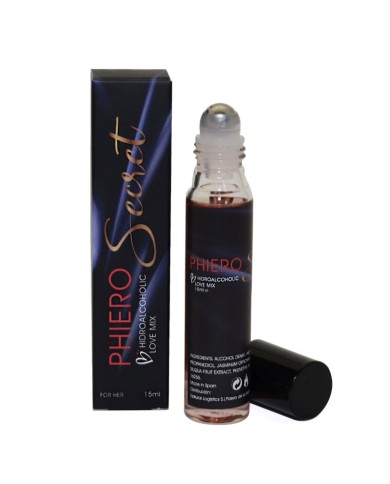 500 COSMETICS - PHIERO SECRET COMBINAISON NATURELLE SANS ODEUR D''HORMONES SEXUELLES FÉMININES 15 ML