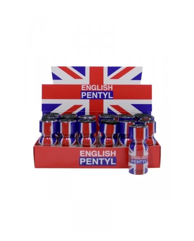 Box 18 poppers English Pentyl 15ml