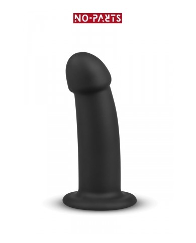 Gode ventouse noir Charlie 14,5 cm - No-Parts