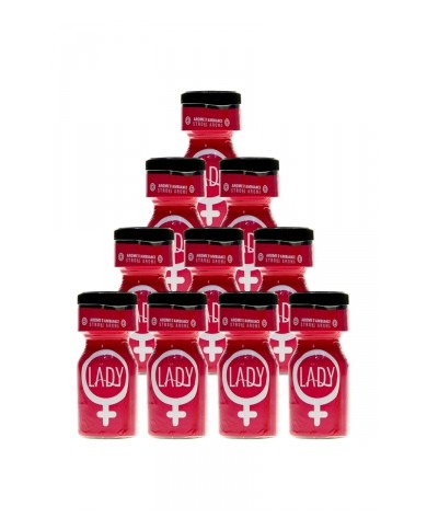 Pack 10 Poppers Lady 10ml