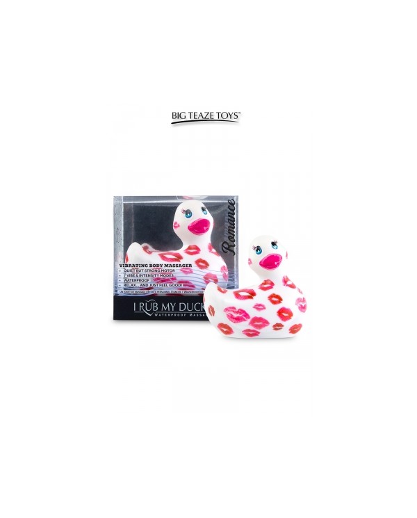 Mini canard vibrant Romance blanc et rose