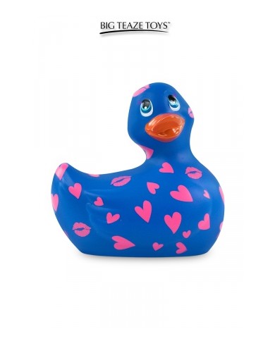 Mini canard vibrant Romance bleu et rose