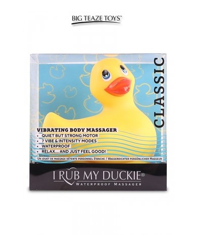 Canard vibrant Duckie 2.0 Classic - jaune